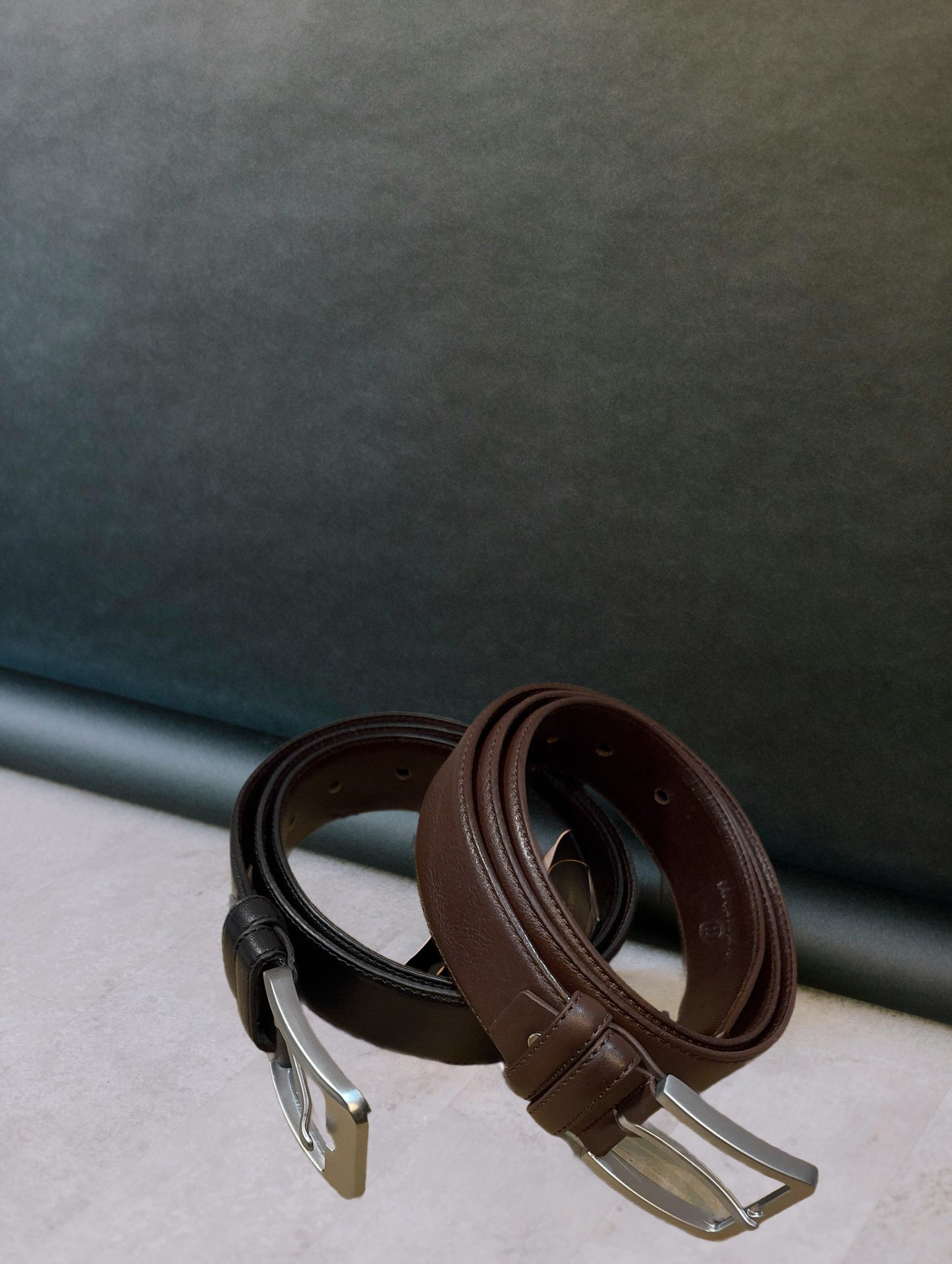Premium pin Buckle Original Leather Formal Mens Belt