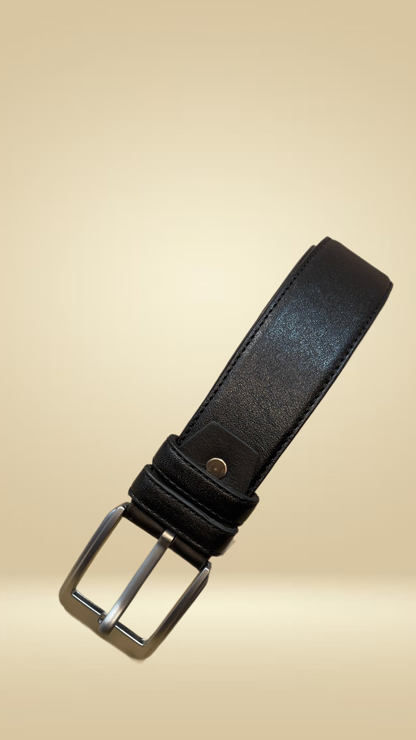 Premium pin Buckle Original Leather Formal Mens Belt