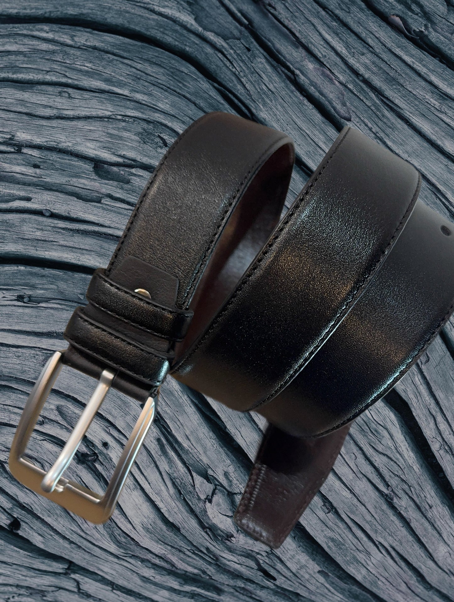 Premium pin Buckle Original Leather Formal Mens Belt