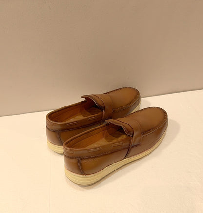 Men’s real leather casual shoes